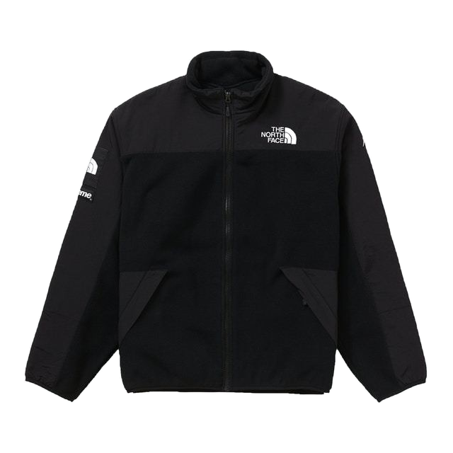Supreme The North Face RTG Fleece Jacket - Black - Used Supreme