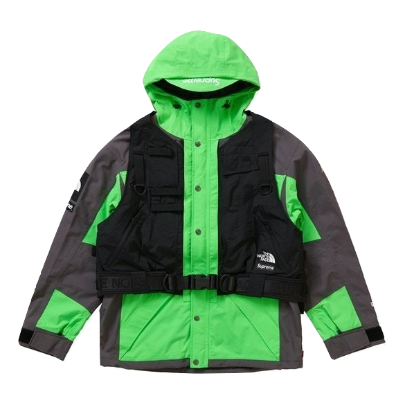 Supreme x The North Face RTG Jacket + Vest - Krypton Green Supreme