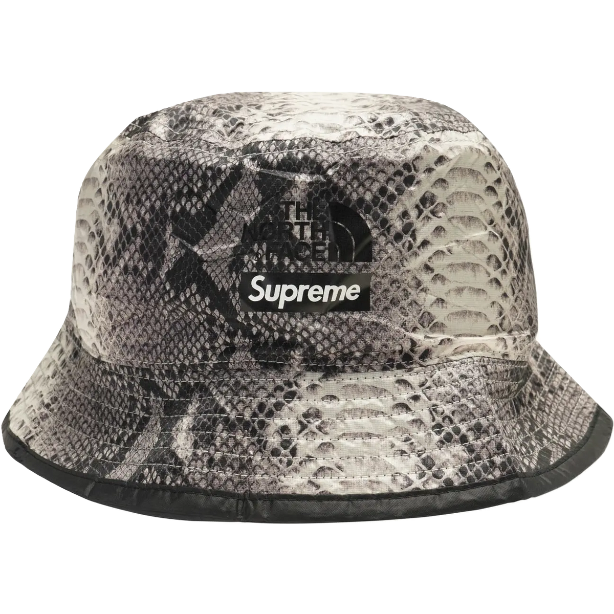 Supreme The North Face Snakeskin Packable Reversible Crusher - Black Supreme