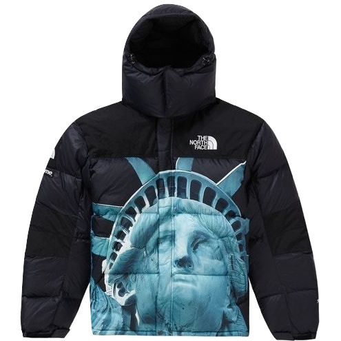 Supreme The North Face Statue of Liberty Baltoro Jacket - Black - Used