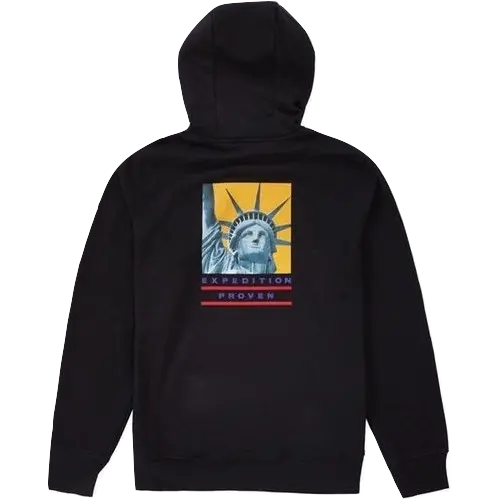 Supreme Statue Of Liberty Hooded Sweatshirt - Black Supreme