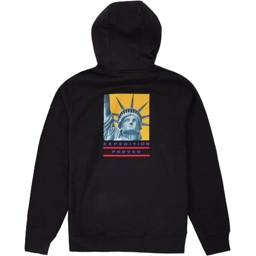 Supreme Statue Of Liberty Hooded Sweatshirt - Black - Used Supreme