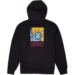Supreme Statue Of Liberty Hooded Sweatshirt - Black - Used Supreme
