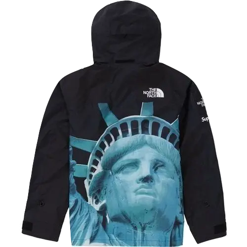 Supreme x The North Face Statue of Liberty Mountain Jacket - Black Supreme