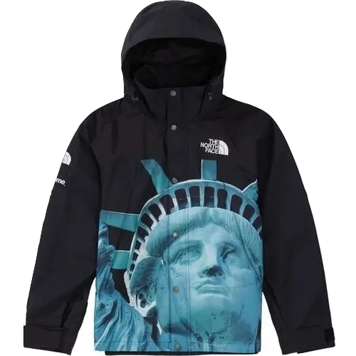 Supreme x The North Face Statue of Liberty Mountain Jacket - Black Supreme