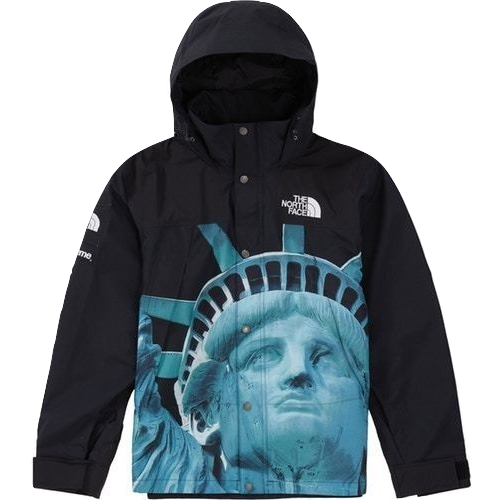 Supreme x The North Face Statue of Liberty Mountain Jacket - Black
