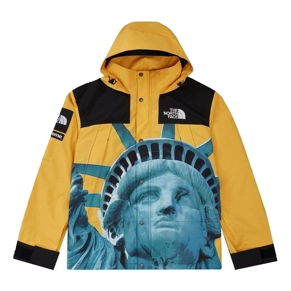 Supreme x The North Face Statue of Liberty Mountain Jacket - Yellow
