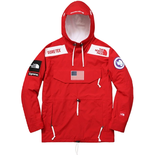 Supreme x The North Face Trans Antartica Expedition Pullover Jacket - Red