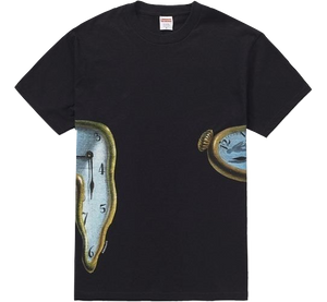 Supreme The Persistence of Memory Tee - Black