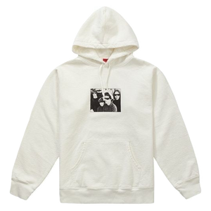 Supreme The Velvet Underground Hooded Sweatshirt - White - Used