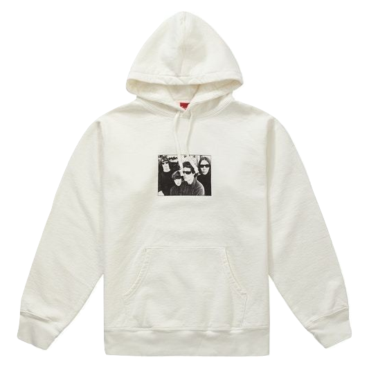 Supreme The Velvet Underground Hooded Sweatshirt - White - Used