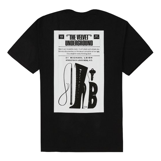 Supreme The Velvet Underground Tee - Black Supreme
