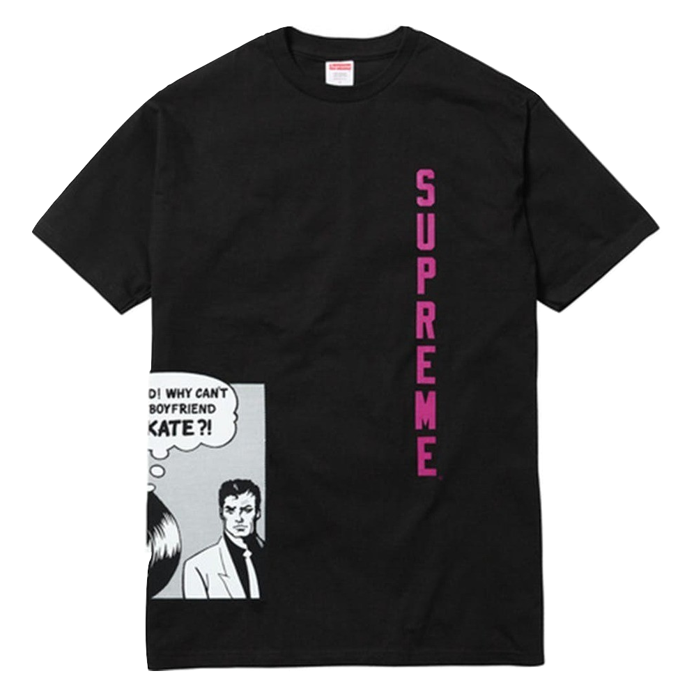 Supreme x Thrasher Boyfriend Tee - Black - Used Supreme