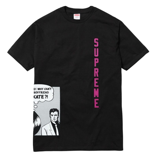 Supreme x Thrasher Boyfriend Tee - Black - Used