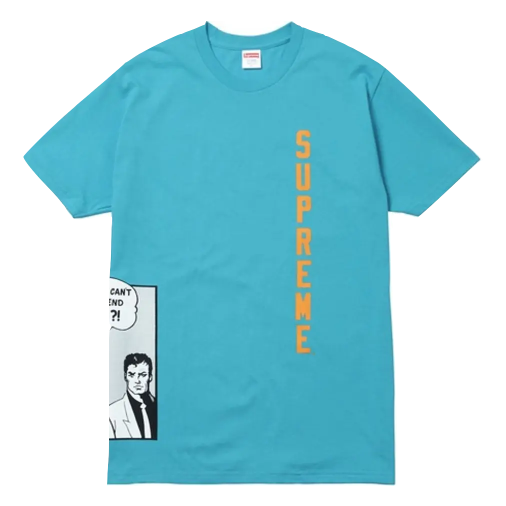 Supreme Thrasher Boyfriend Tee - Teal - Used Supreme