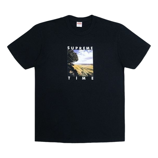 Supreme Time Tee - Black Supreme