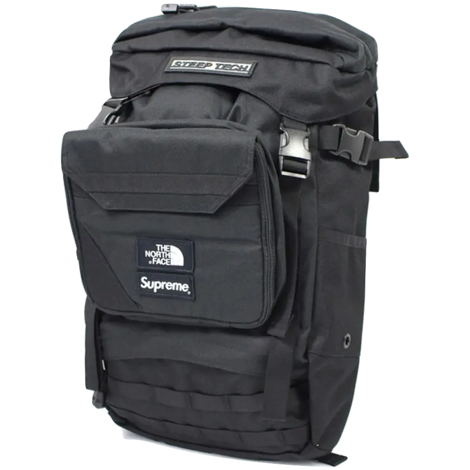 Supreme The North Face Steep Tech Backpack - Black - Used Supreme