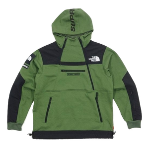 Supreme x The North Face Steep Tech Hooded Sweatshirt - Olive