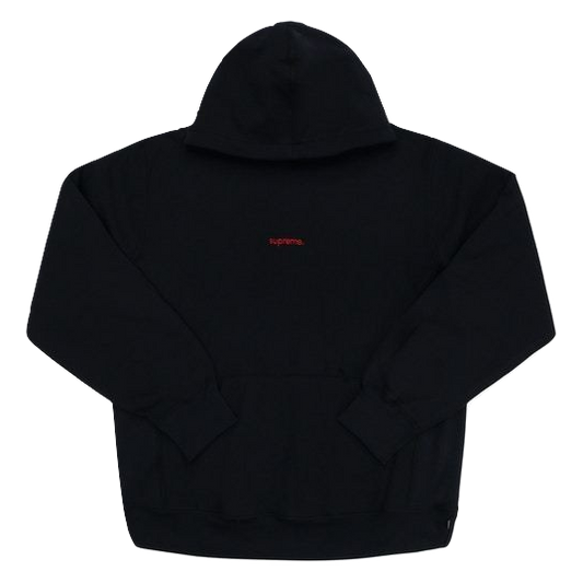 Supreme Trademark Hooded Sweatshirt - Black
