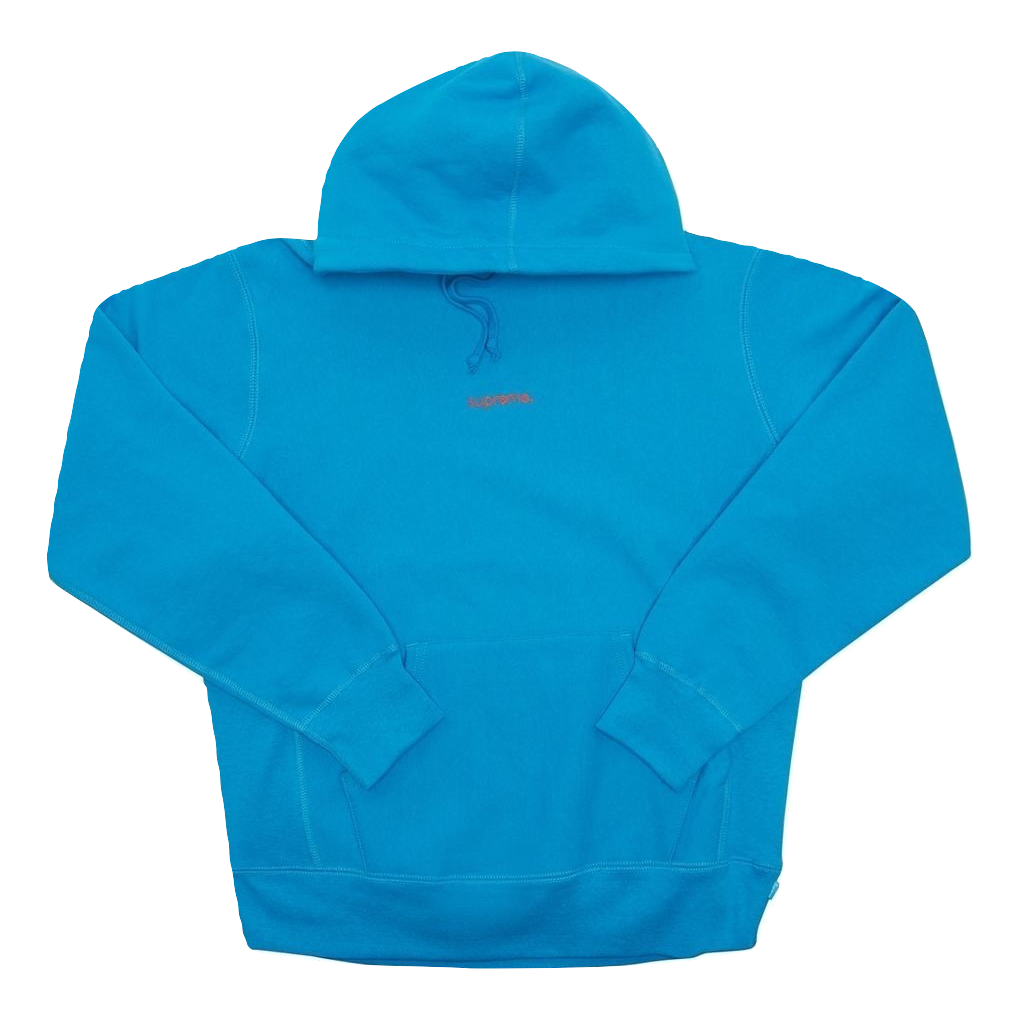 Supreme Trademark Hooded Sweatshirt - Bright Royal