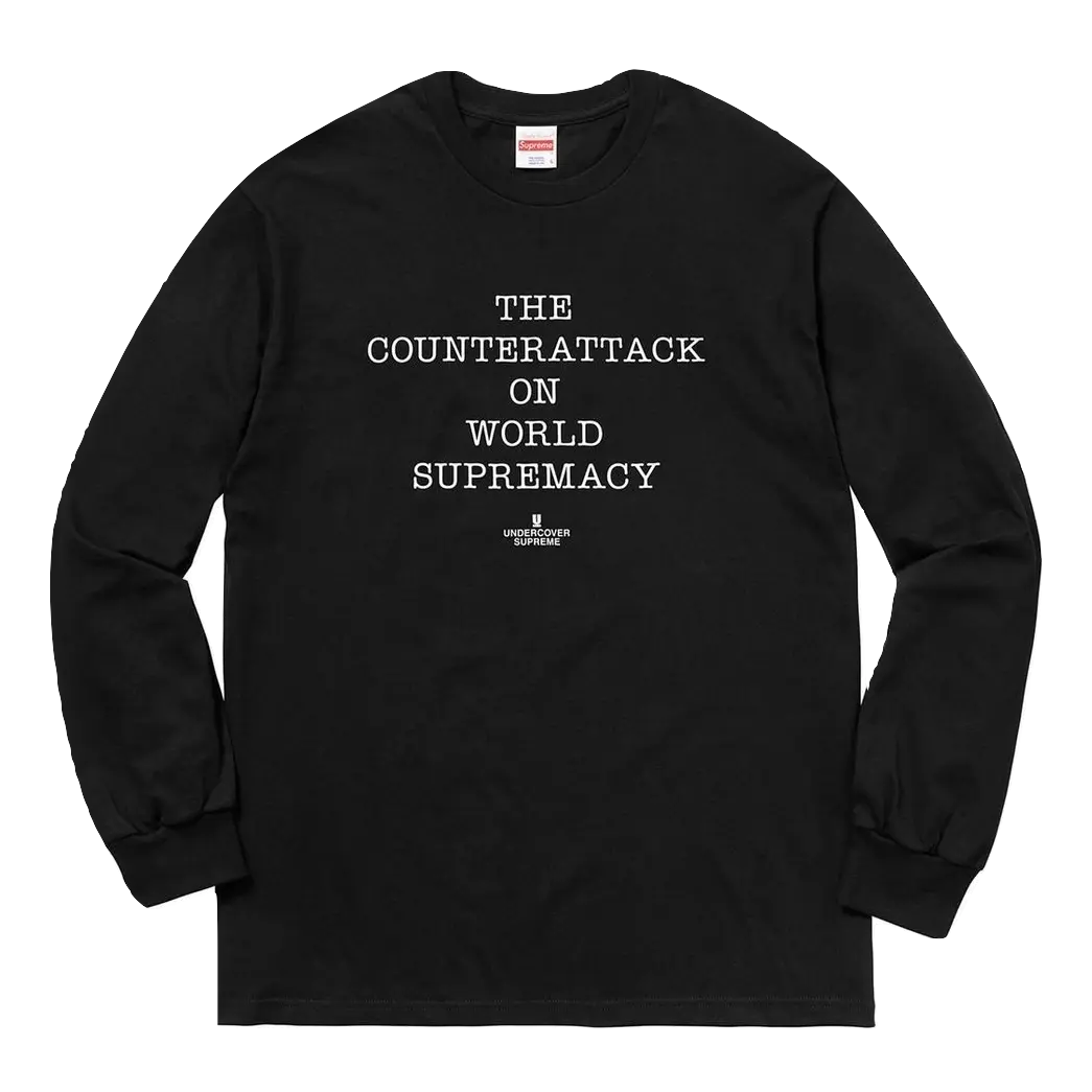 Supreme UDC/PUB Enemy Counterattack L/S - Black Supreme