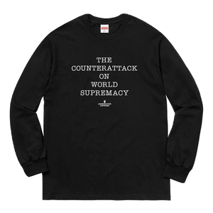 Supreme UDC/PUB Enemy Counterattack L/S - Black Supreme