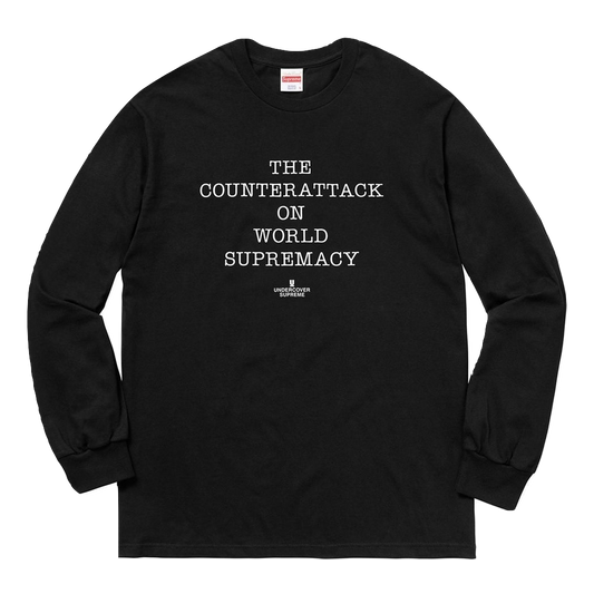 Supreme UDC/PUB Enemy Counterattack L/S - Black - Used
