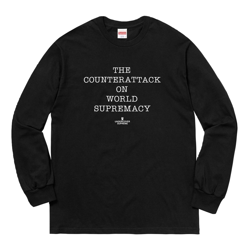 Supreme UDC/PUB Enemy Counterattack L/S - Black - Used