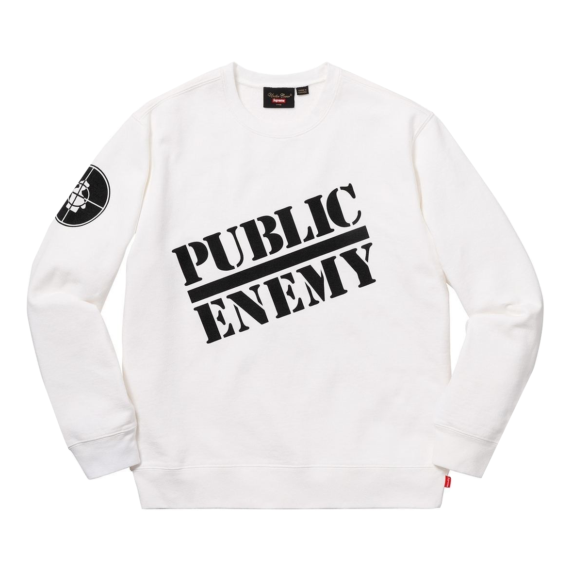 Supreme UNDERCOVER Public Enemy Crewneck Sweatshirt White Grails SF