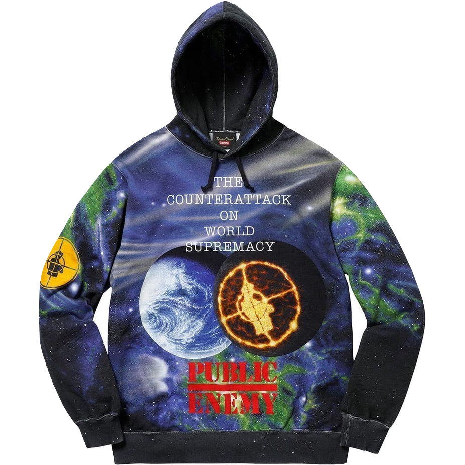 Supreme Undercover/Public Enemy Fear of Black Planet Hoodie