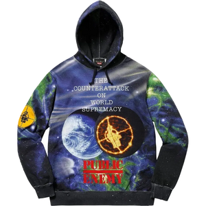Supreme Undercover/Public Enemy Fear of Black Planet Hoodie - Used Supreme