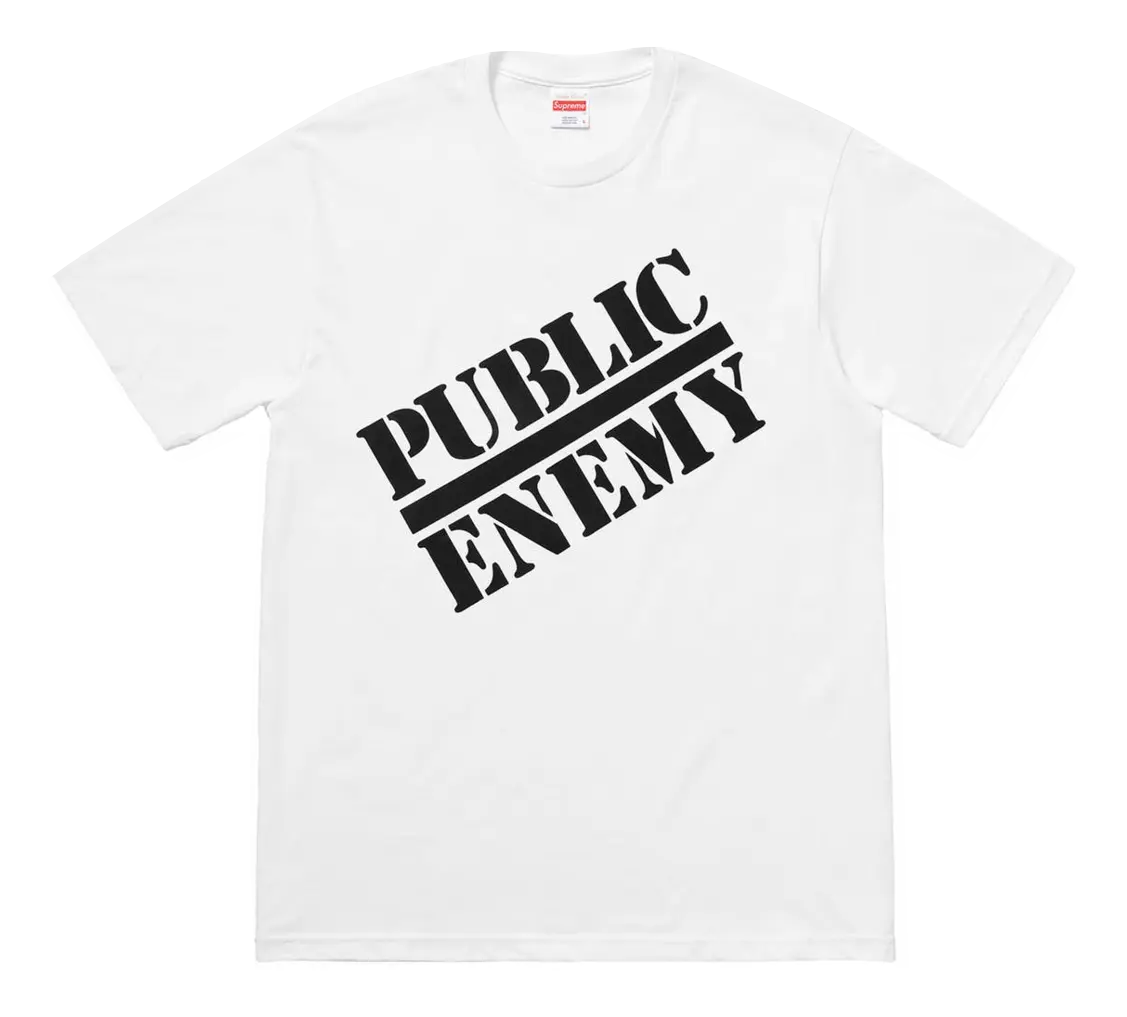Supreme UNDERCOVER/Public Enemy Blow your Mind Tee - White Supreme