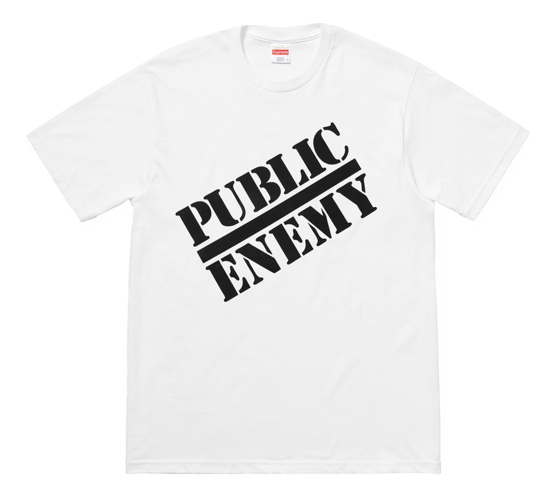 Supreme UNDERCOVER/Public Enemy Blow your Mind Tee - White