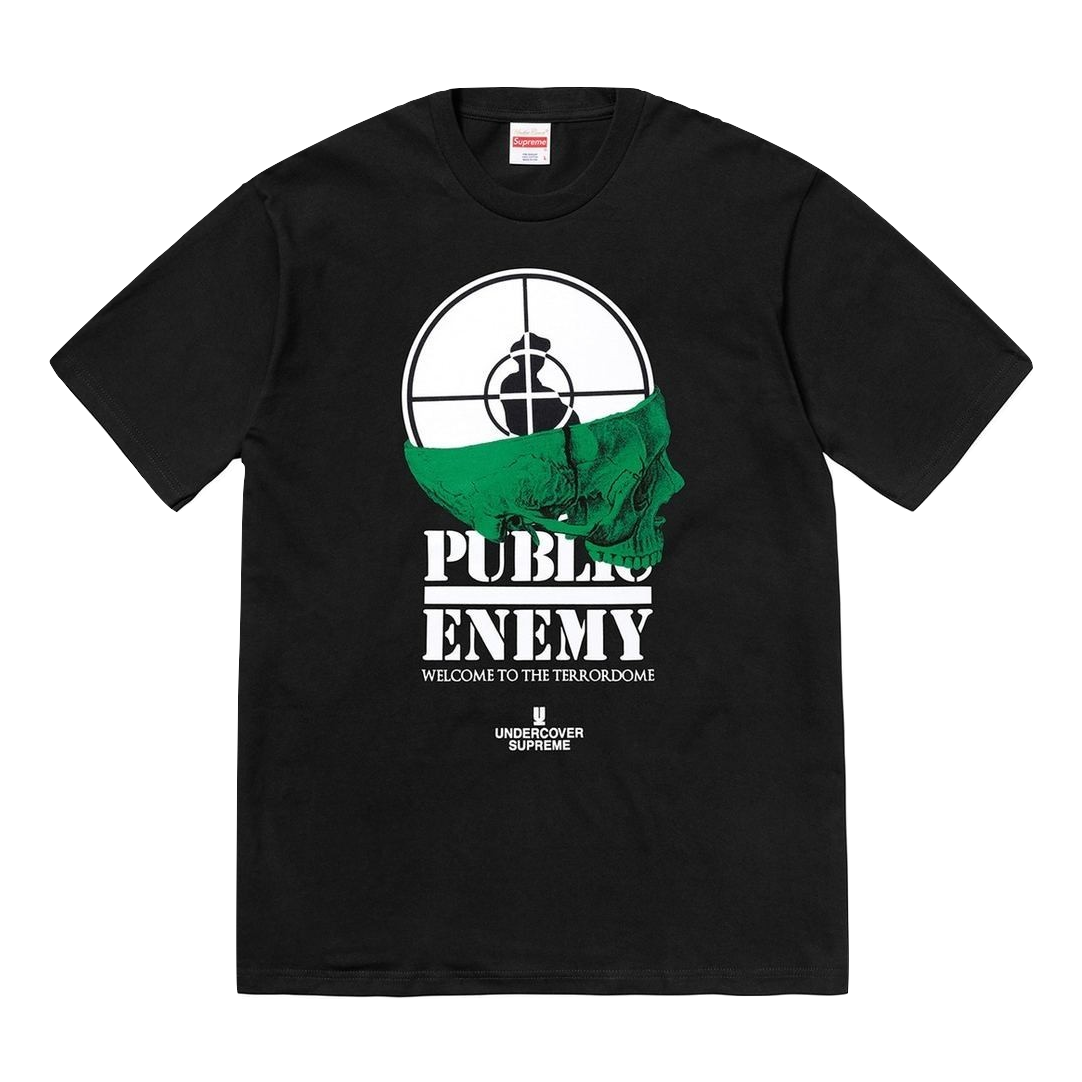 Supreme/UDC Public Enemy Terrordome Tee - Black - Used