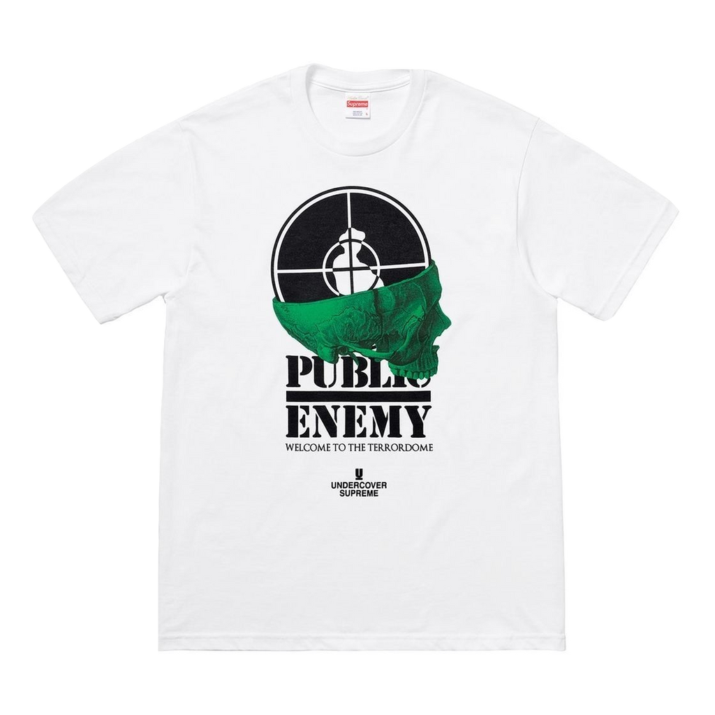 Supreme UDC/Public Enemy Terrordome Tee - White