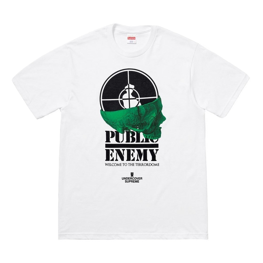 Supreme UDC/Public Enemy Terrordome Tee - White - Used
