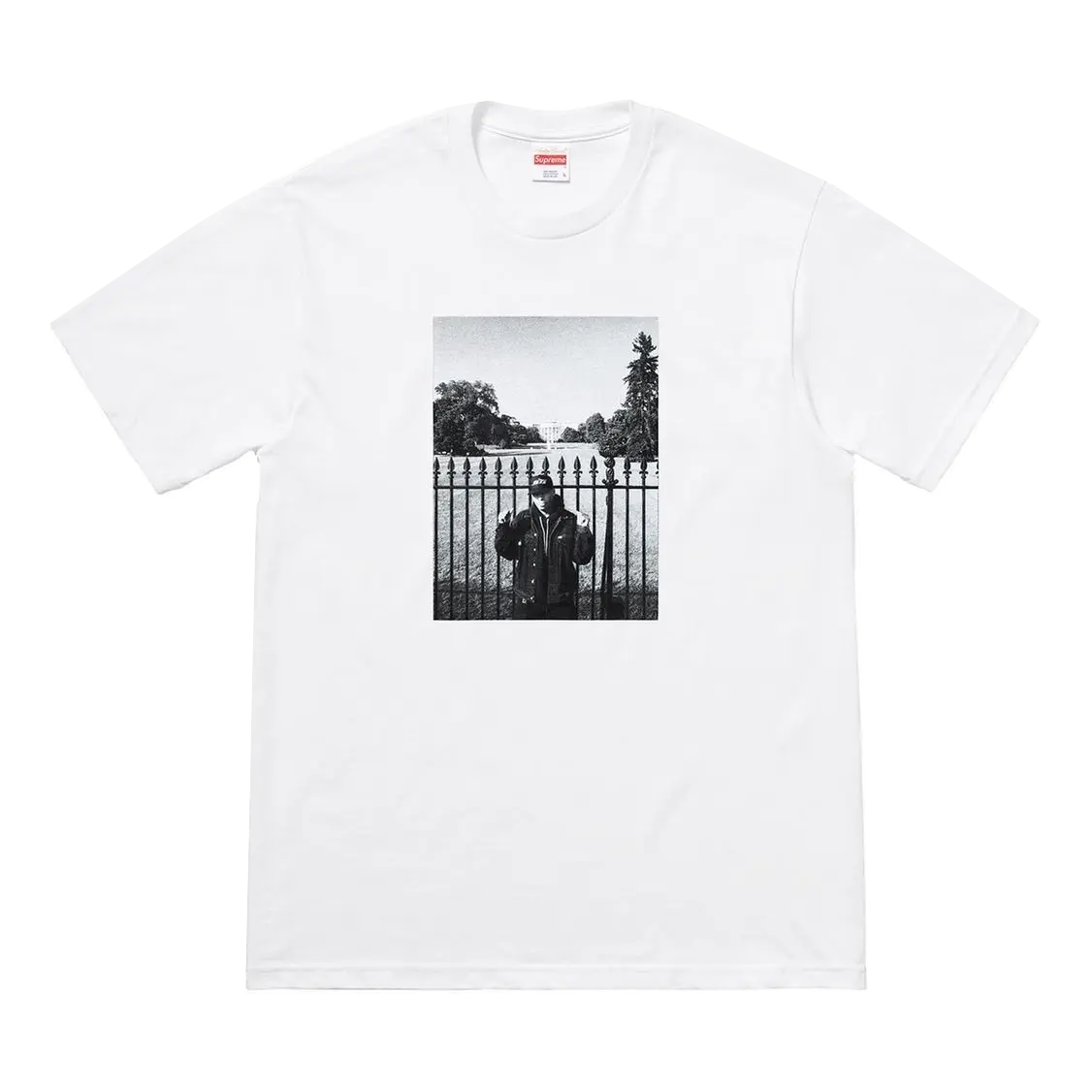 Supreme/Undercover Public Enemy White House Tee - White Supreme