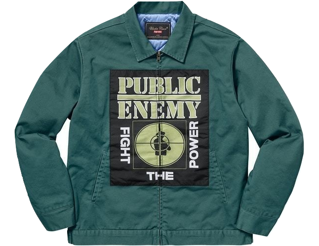 Supreme Undercover/Public Enemy Work Jacket - Dusty Teal - Used
