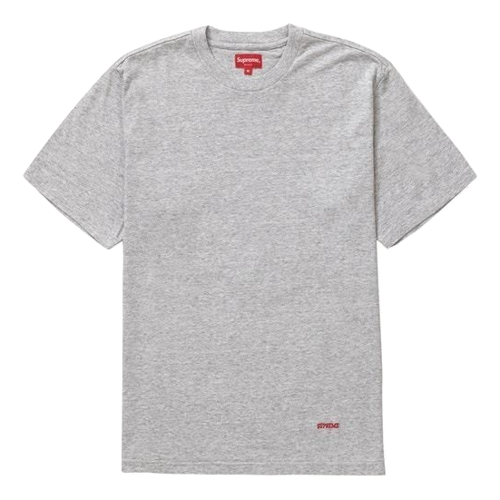 Supreme University S/S Top - Heather Grey