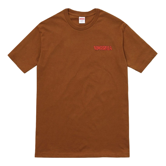 Supreme Vampirella Card Tee - Brown