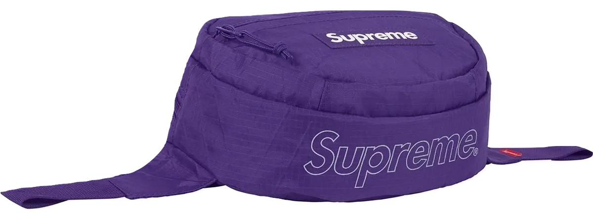 Supreme Waist Bag FW18 - Purple Supreme