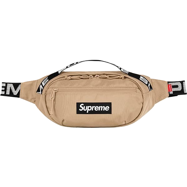 Supreme Waist Bag - Tan SS18 - Used