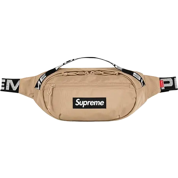国内正規品 Supreme Waist Bag 18ss 等しく Tan 