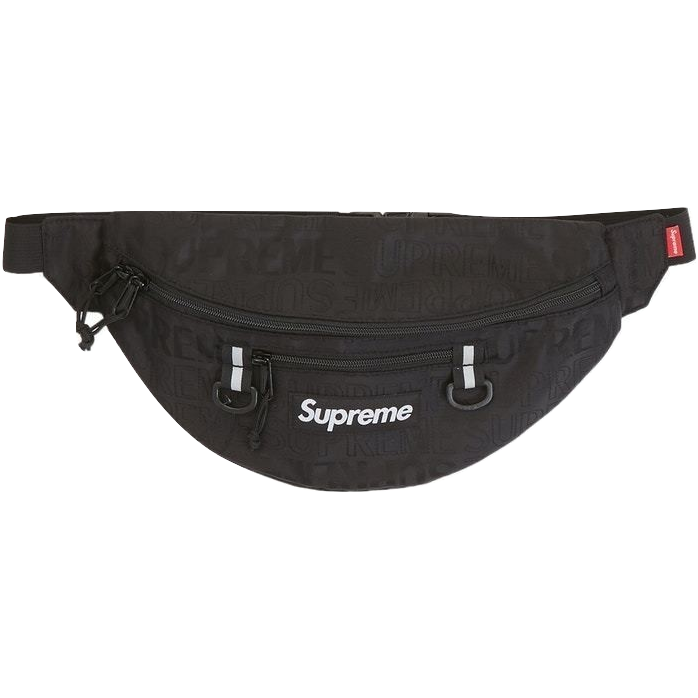 Supreme Waist Bag SS19 - Black Supreme