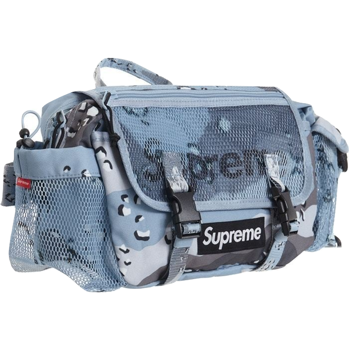 Supreme Waist Bag - Blue Camo SS20