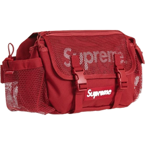 Supreme Mesh Waist Bag SS20 - Dark Red Supreme
