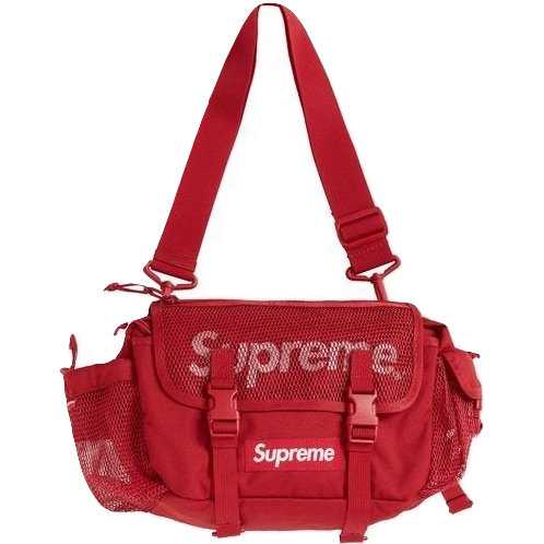 Supreme Mesh Waist Bag SS20 - Dark Red Supreme