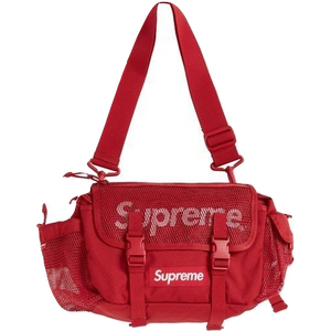 Supreme Mesh Waist Bag SS20 - Dark Red Supreme