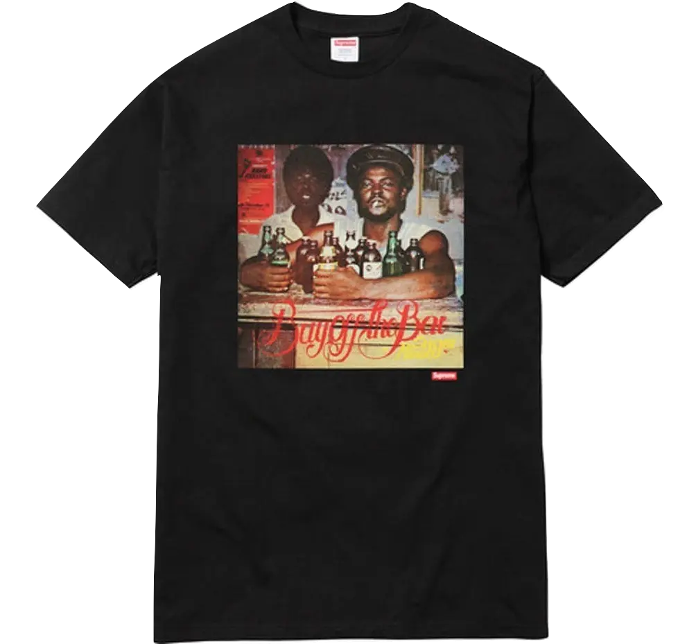 Supreme Wilfred Limonious Buy Off The Bar Tee - Black - Used Supreme