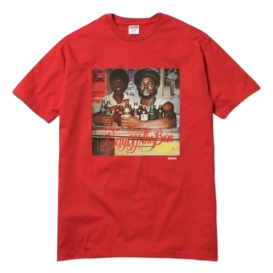 Supreme Wilfred Limonious Buy Off The Bar Tee - Red Supreme
